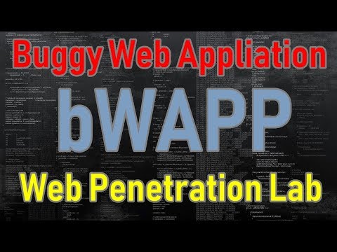 How to setup bWAPP extremely buggy website on localhost for Pentesting