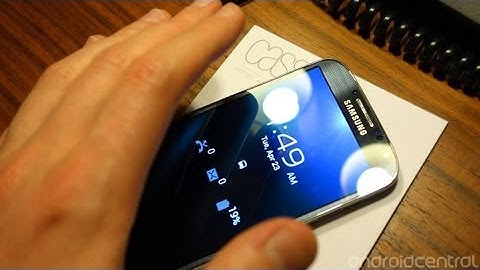 Quick Glance on the Samsung Galaxy S4