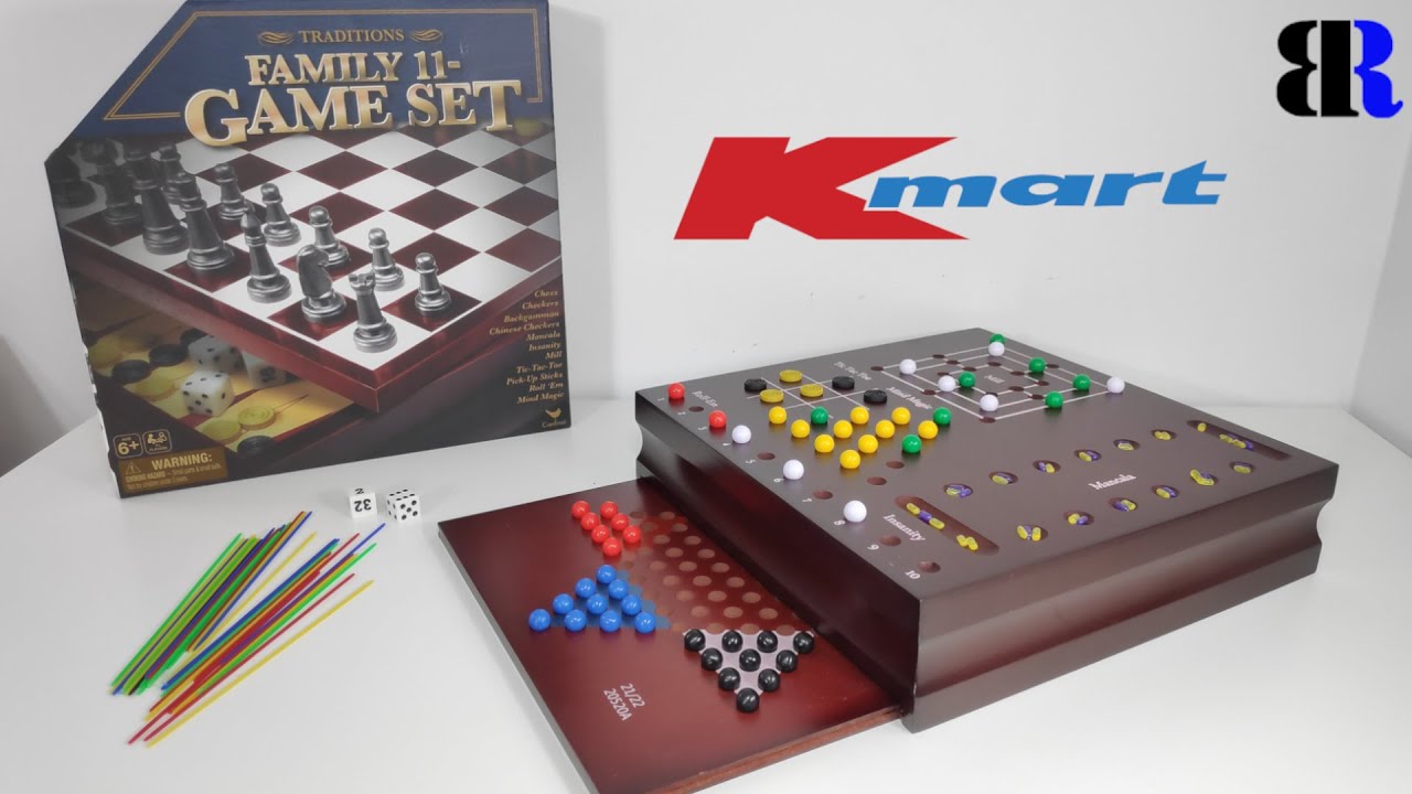  15 Kmart 11 In 1 Board Game Kmart Aus Game Board Unboxing YouTube