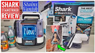 Shark StainStriker Portable Carpet & Upholstery Cleaner PX201 Review   Works Great!