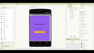 Design your educational app and upload your pdf file for your students using MIT Appinventor screenshot 4