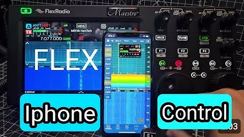 Flex 8400 & Maestro C - Connect to iPhone / iPad