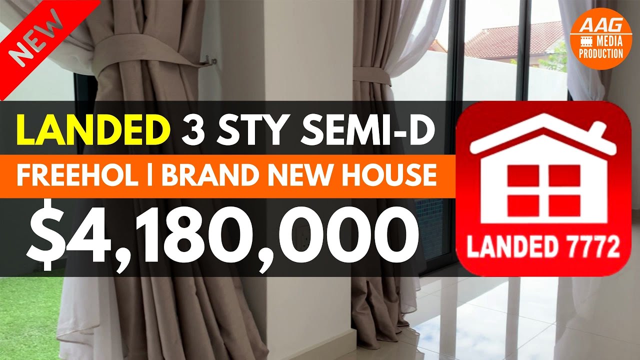 Singapore Landed Property ππΌππΏππΏ Home Tour - Brand New 3.5 Storey Semi