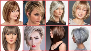 قصات شعر كاريه مدرج/اجمل قصات شعر قصير The most beautiful short haircuts/2021