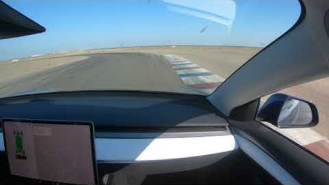 Tesla Corsa Buttonwillow 13CW  Stock Model 3 Performance Session B4 OCT 2022