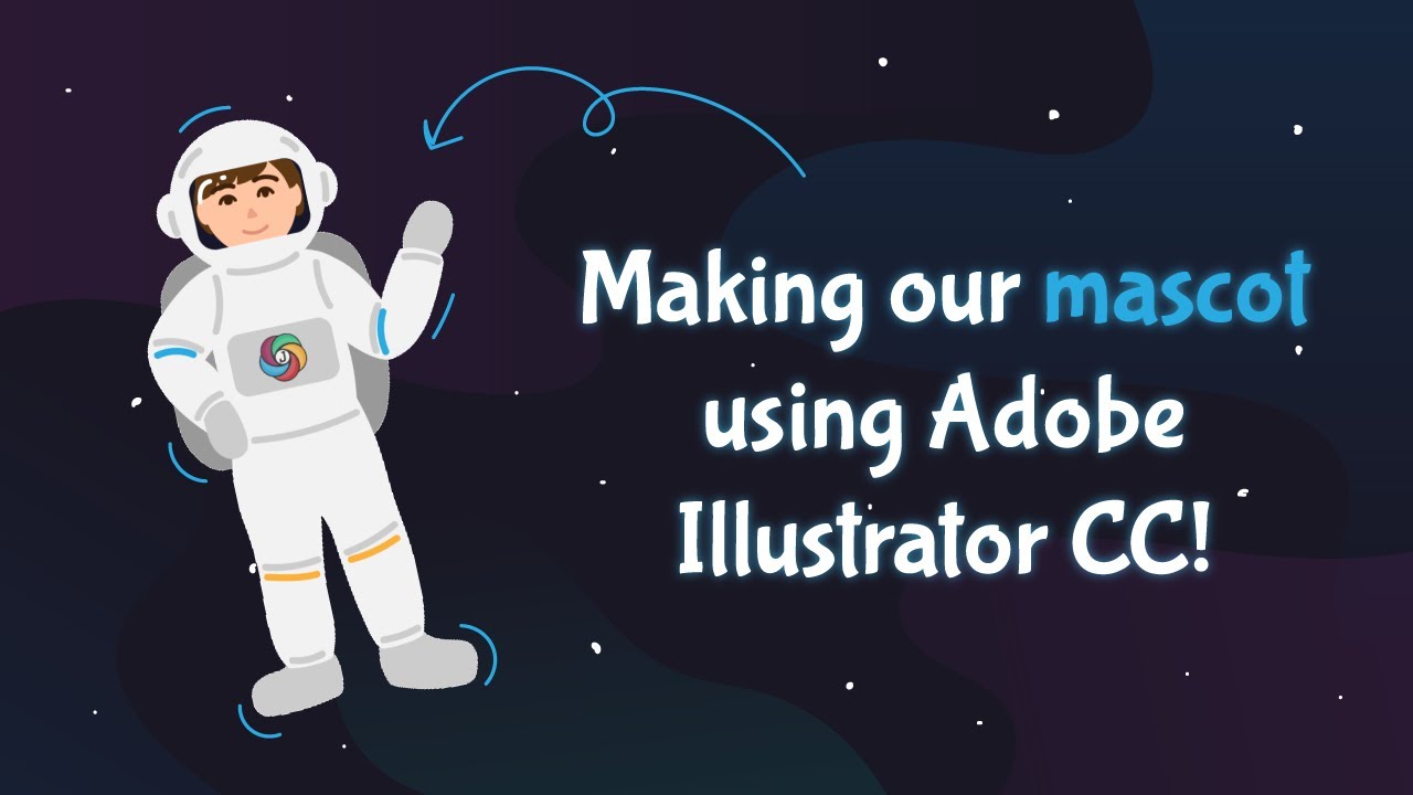 How our Mascot was designed ? | Adobe Illustrator Application