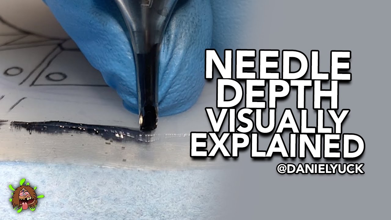 Tattooing 101-Needle Depth Visually Explained 