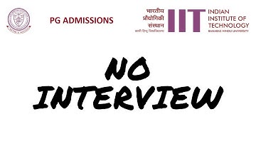 IIT BHU Mtech Admission 2021 - NO INTERVIEW #Gate_score #iit_bhu