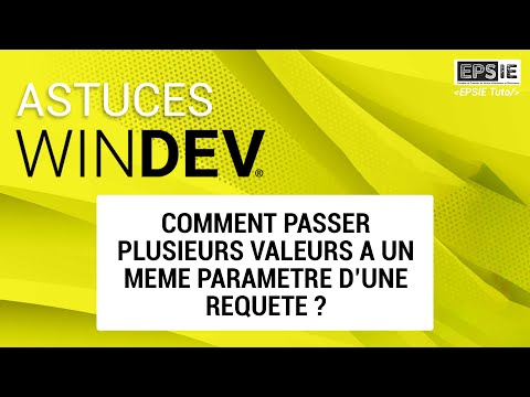 Vidéo: Comment ajouter des paramètres à une requête ?