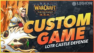 LOTR CASTLE DEFENSE in Warcraft 3 Reforged
