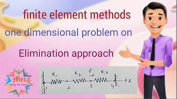 One dimensional problem on elimination approach