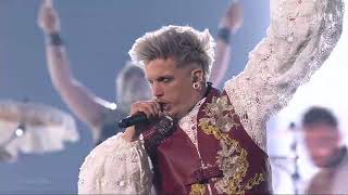 Eurovision 2024 - Semi Final 1 - Croatia. Baby Lasagna. The audience sings