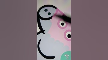 • Procreate Peppa Pig as Robotboy • #procreate #drawing #shorts #shortsvideo  #digitalart