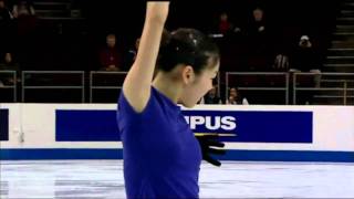 2009 0329 world yuna kim FS canada Fluff (backstage)