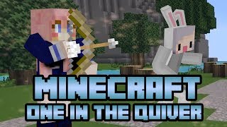ONE IN THE QUIVER | Minecraft Mini Game | With Luciee and Adam