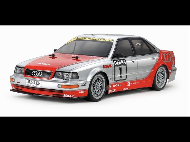 Audi V8 touring 1992 Tamiya (terminée) - YouTube