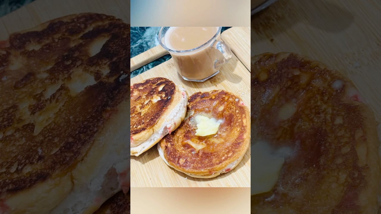 Maska Butter Bun with tea 