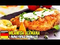 Preparando MILANESA DE RES & PAPAS FRITAS CRUJIENTES 🇩🇪 Cocinando En La Capital ☆ WeroWeroTV