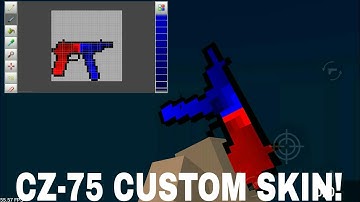 How to make CZ-75 Custom skin [Block Strike 4.5.2]