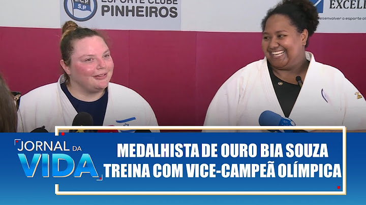 Medalhista de ouro Bia Souza treina com a vice-campeã olímpica Raz Hershko – Jornal da Vida–13/03/25