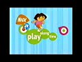 Nick jrs play along time bumper dora the explorer 2003