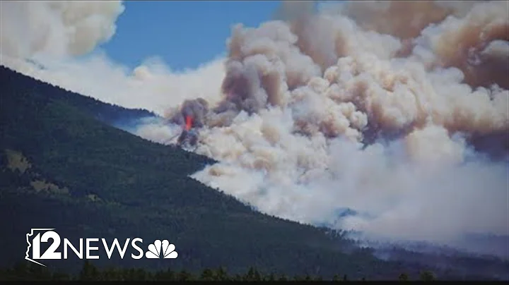Families in Flagstaff under evacuation orders as fast-moving wildfires explode in size