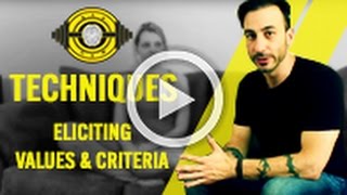 NLP Techniques: Eliciting Values & Criteria