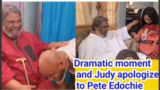 Peace at last ?Yul Edochie & Judy Tenders Public Apology to His Father, Pete Edochie.