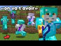 J'ai Survécu à un 4vs1 en Battle Royale Minecraft..