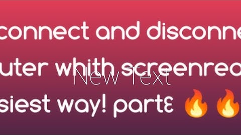 how to connect and disconnect wi-fi on computer whith screenreader,very easiest way! part4 🔥🔥🔥