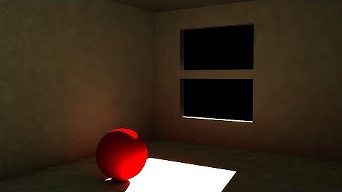 Maya 2014 tutorial : Global Illumination ( GI ) explained