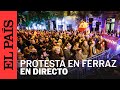 Ferraz  as ha sido la manifestacin contra la amnista en madrid en la sede del psoe  el pas