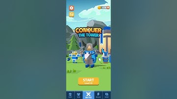 Conquer the Tower level 121-130 -strategy game|