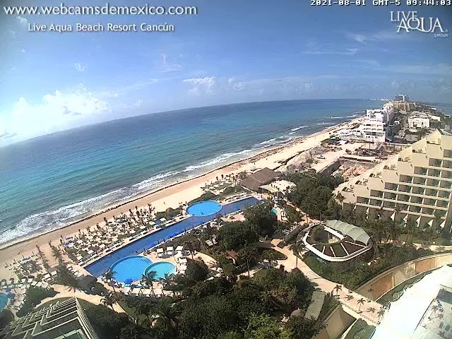 Cancún, Quintana Roo En Vivo | Vista Panorámica hacia el Sur de Cancún