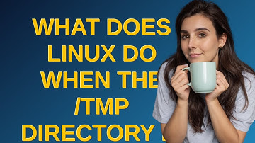 Unix: What does Linux do when the /tmp directory is flooded?