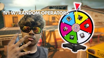 1V1 WITH RANDOM OPERATORS ON RAINBOW SIX…