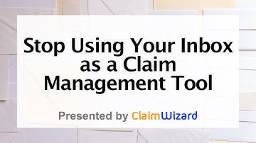 Stop Using Your Inbox as a #PublicAdjusting Claim Management Tool