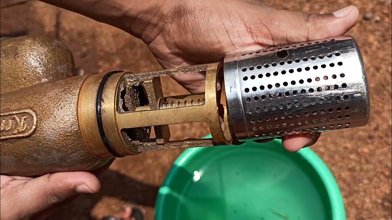 Jet Pump Foot Valve What is Inside Kera YouTube