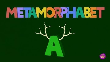 Metamorphabet🔤 Playful 3D interactive alphabet| Boopanpankids