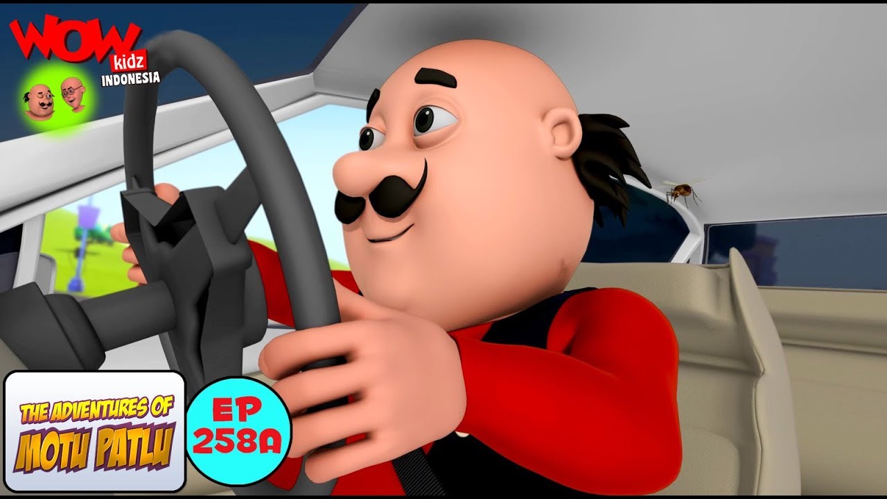 Nyamuk Di Dalam Mobil  Motu Patlu dalam Bahasa  Animasi 