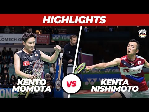 Courtside View: Kento Momota vs Kenta Nishimoto | MS Quarterfinal German Open 2023