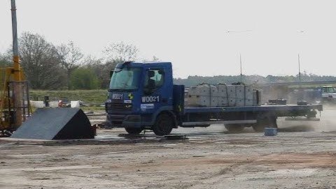 K12/M50 Crash test of Road Blocker (Model: Peri Block Ultimate) at Horiba Mira, UK
