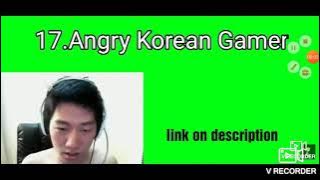 angry korean gamer Greenscreen   link download for android