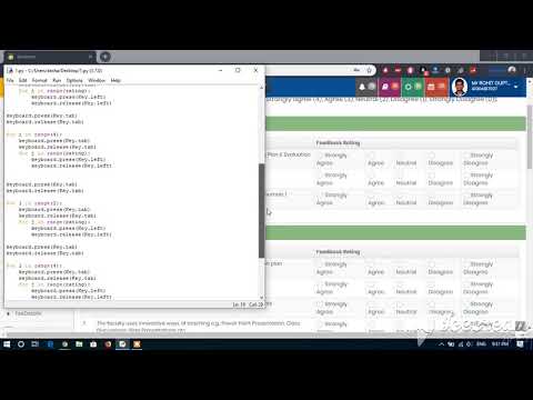 Amizone Feedback, Python script (Working)