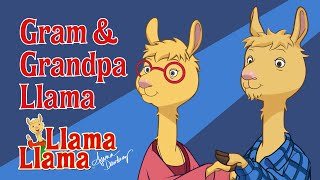 Gram and Grandpa Llama Compilation | Llama Llama