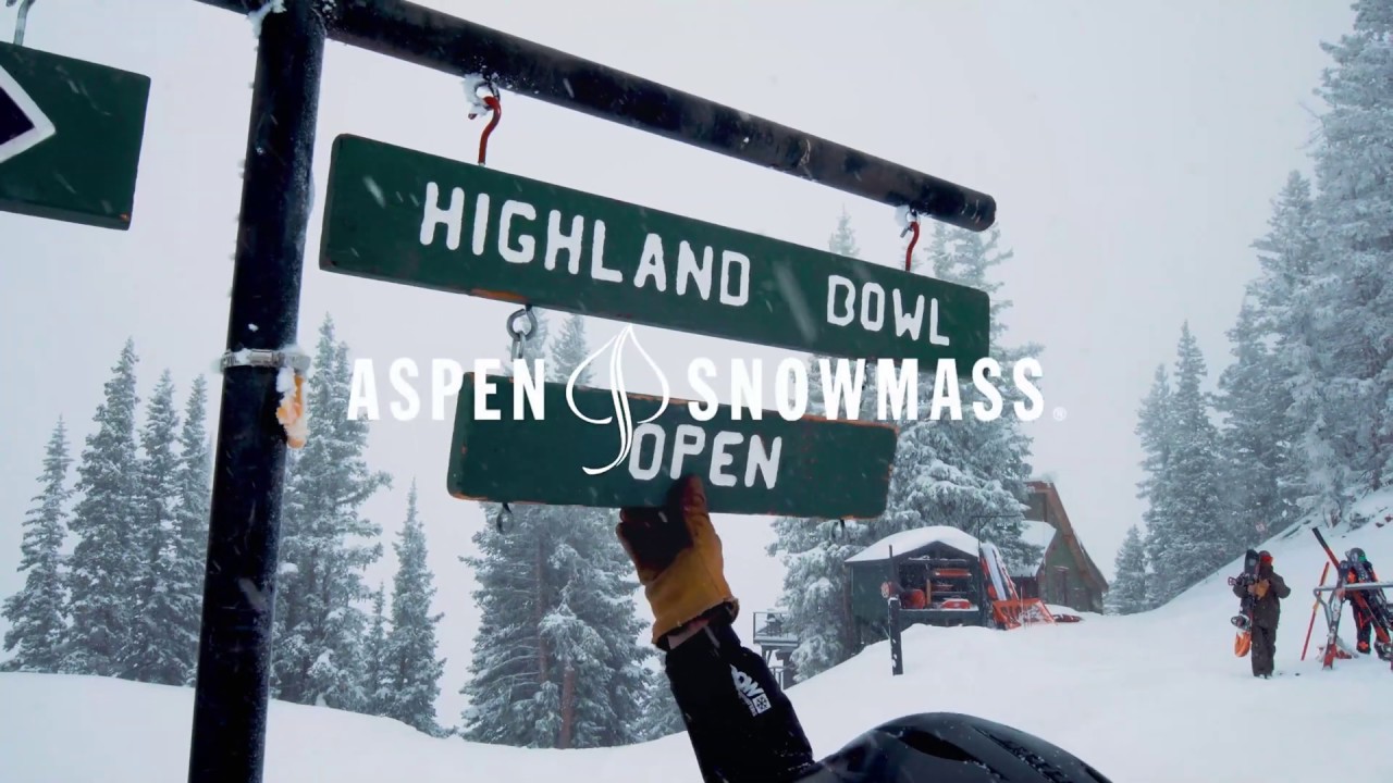 Aspen Highlands Opening Day 2018 YouTube