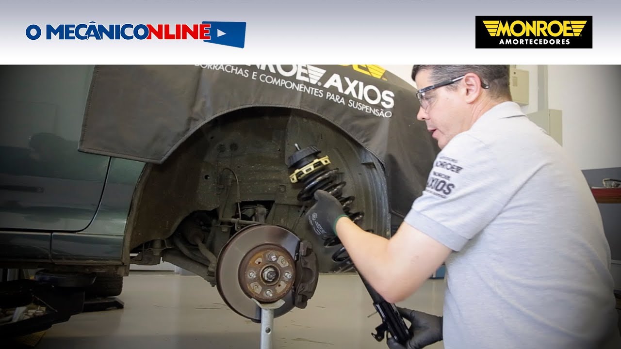 Troca dos amortecedores do Honda City