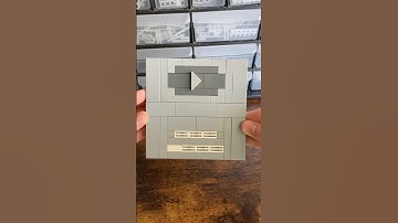 Day 460 of building a silver play button out of LEGO until I get a real one #lego #playbutton #short