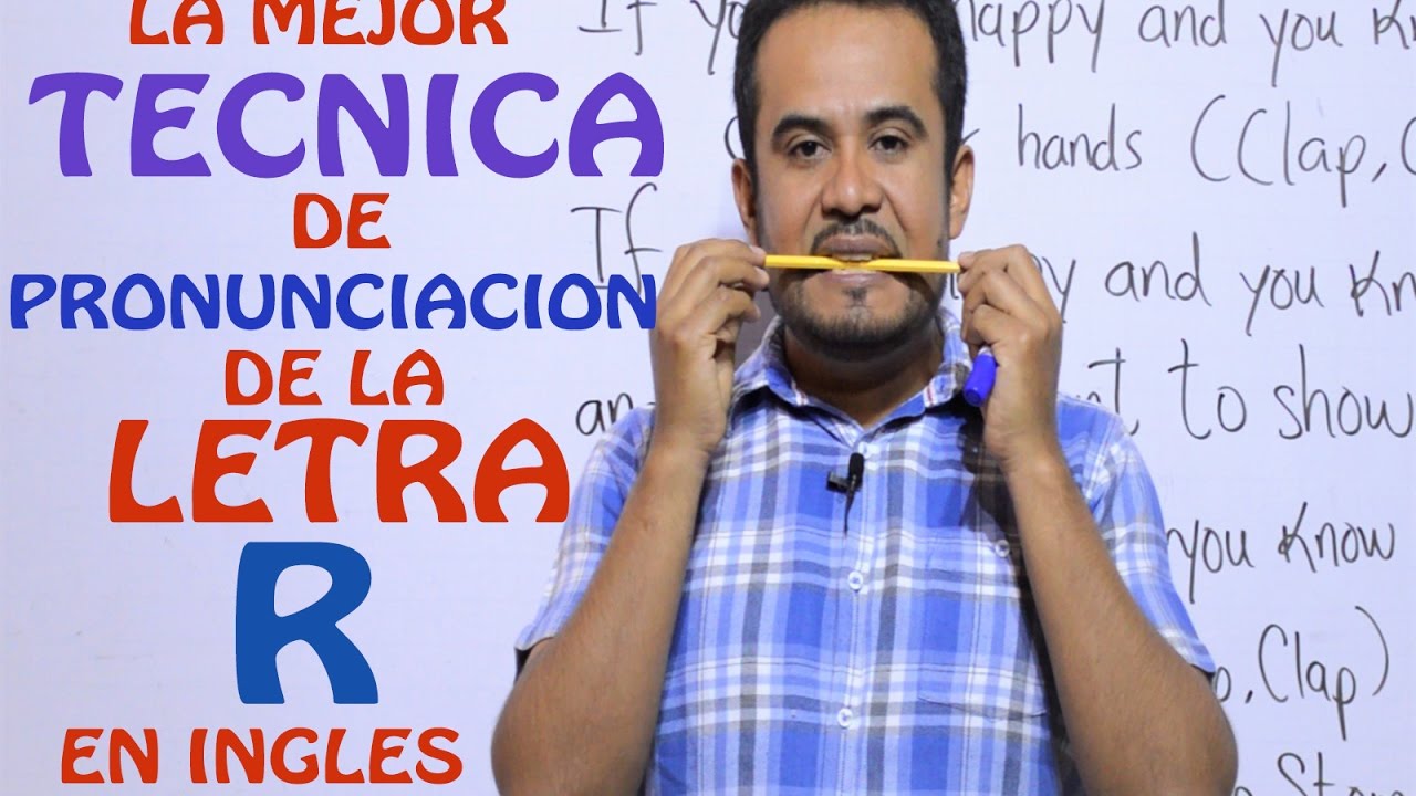 PRONUNCIACION De La R en INGLES YouTube Armario Embutido Cozinha ~ PRONUNCIACION De La R en INGLES YouTube