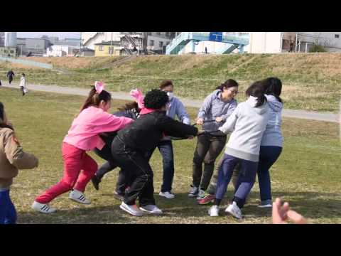 第二回　矢口村運動会　2.タイヤ引き（ＢＢＡ）